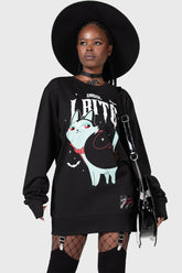 Women Loungewear | Killstar Cat Spat Sweatshirt