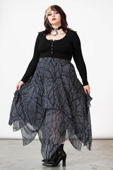 Women Maxi Skirts | Killstar Dasia Maxi Skirt