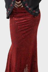 Women Maxi Skirts | Killstar Lepidoptera Maxi Skirt