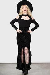 Women Maxi Skirts | Killstar Maudlin Maxi Skirt