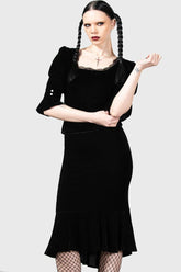 Women Midi Skirts | Killstar Drusilla Midi Skirt