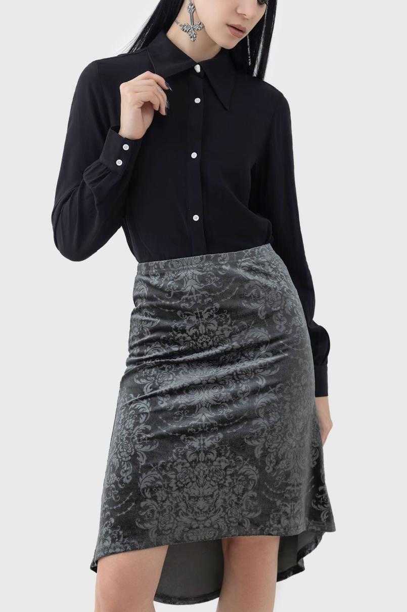 Women Midi Skirts | Killstar Haunted Lover Midi Skirt