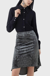 Women Midi Skirts | Killstar Haunted Lover Midi Skirt