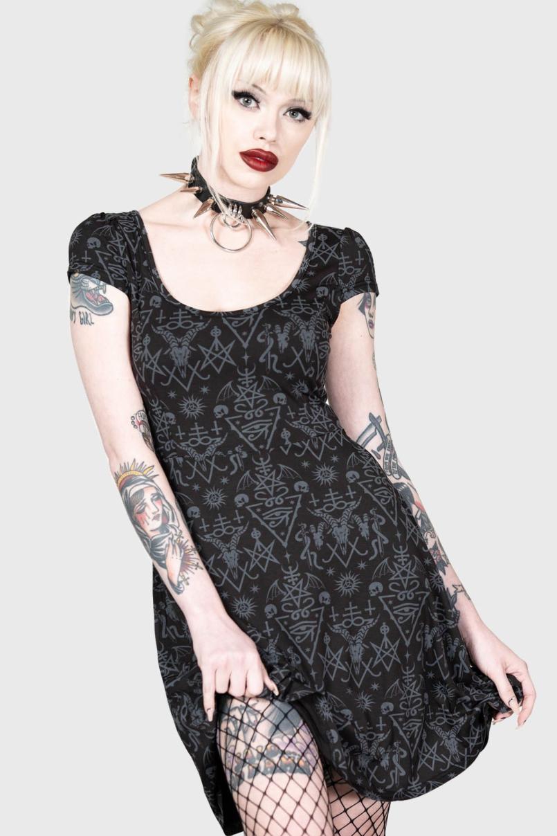 Women Mini | Killstar Maiden's Spirit Skater Dress