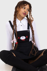 Women Mini | Killstar Naughty Grizzly Pinafore Dress