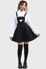 Women Mini | Killstar Naughty Grizzly Pinafore Dress