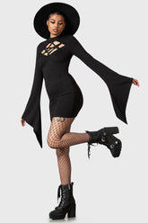Women Mini | Killstar Witchural Long Sleeve Dress