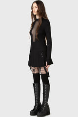 Women Mini Skirts | Killstar Merely A Madness Mini Skirt