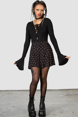 Women Mini Skirts | Killstar Mycelia Skater Skirt