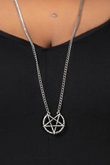 Women Necklaces | Killstar Broken Seal Pentagram Necklace