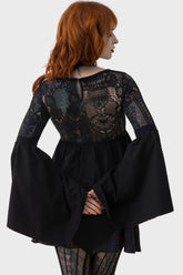 Women Shirts & Blouses | Killstar Sacred Coven Blouse