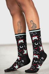 Women Socks & Tights | Killstar Lil Vampurr Ankle Socks