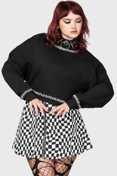 Women Sweaters | Killstar Fright N Terror Crop Sweater