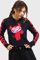 Women Sweaters | Killstar Naughty Grizzly Knit Sweater
