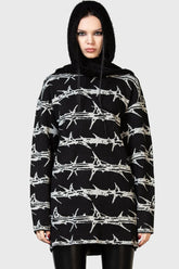 Women Sweaters | Killstar Prickled Contention Knit Sweater