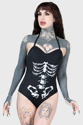 Women Swim | Killstar Show Your Bones Swimsuit