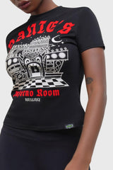 Women T-Shirts & Vests | Killstar Dante's Inferno Fitted T-Shirt