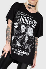 Women T-Shirts & Vests | Killstar Horror Story Relaxed Top