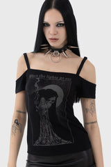Women T-Shirts & Vests | Killstar Lights Out Top