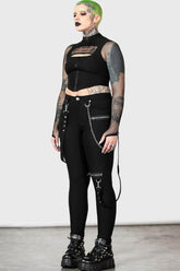 Women Trousers & Jeans | Killstar The Rave Skinny Trousers