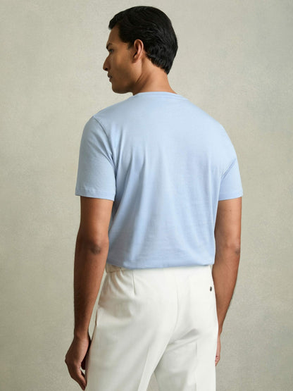 Reiss Cotton-Jersey Crew-Neck T-shirts 3 Pack in Neutral