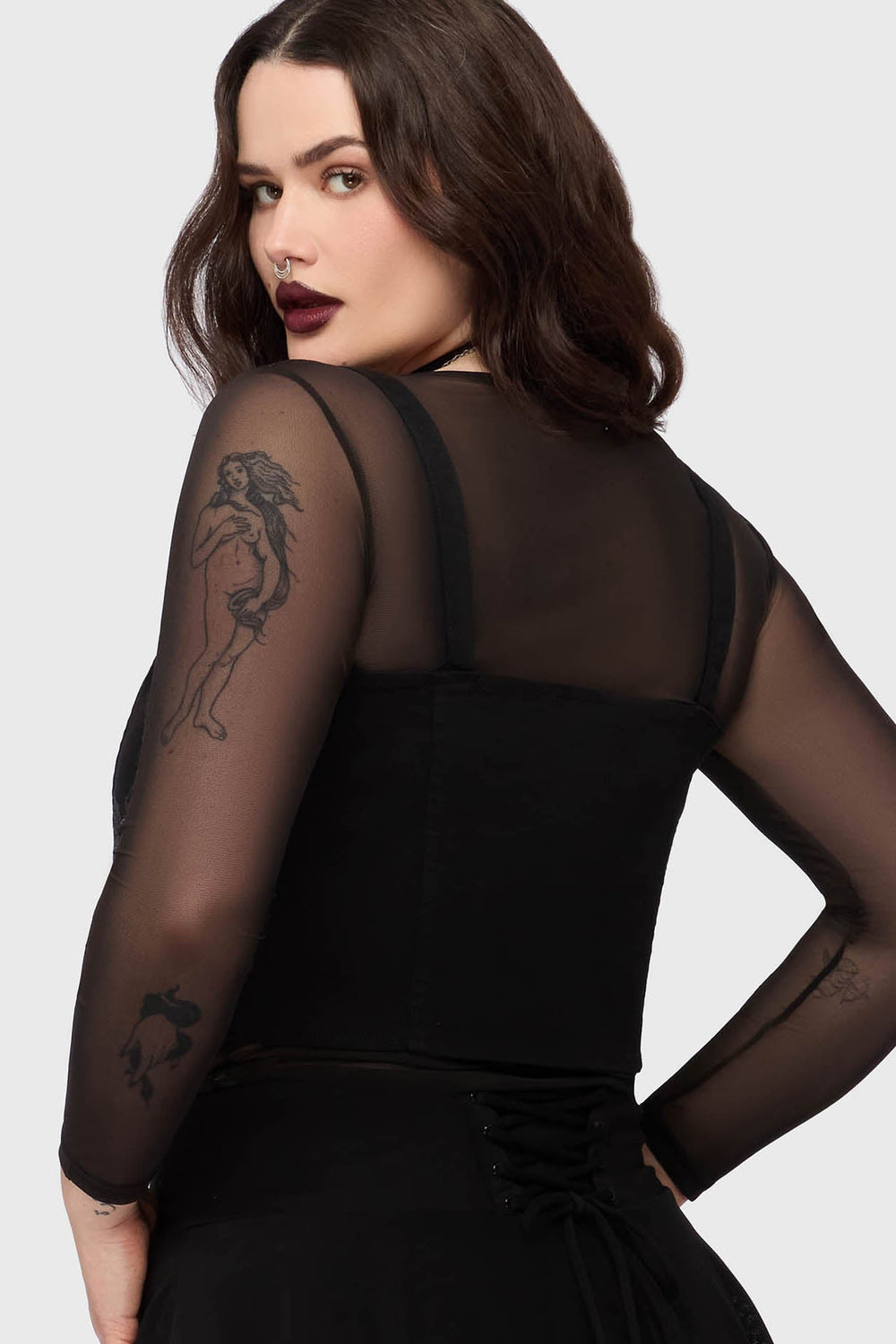Gaia Adorned Underbust Corset Killstar / Womens