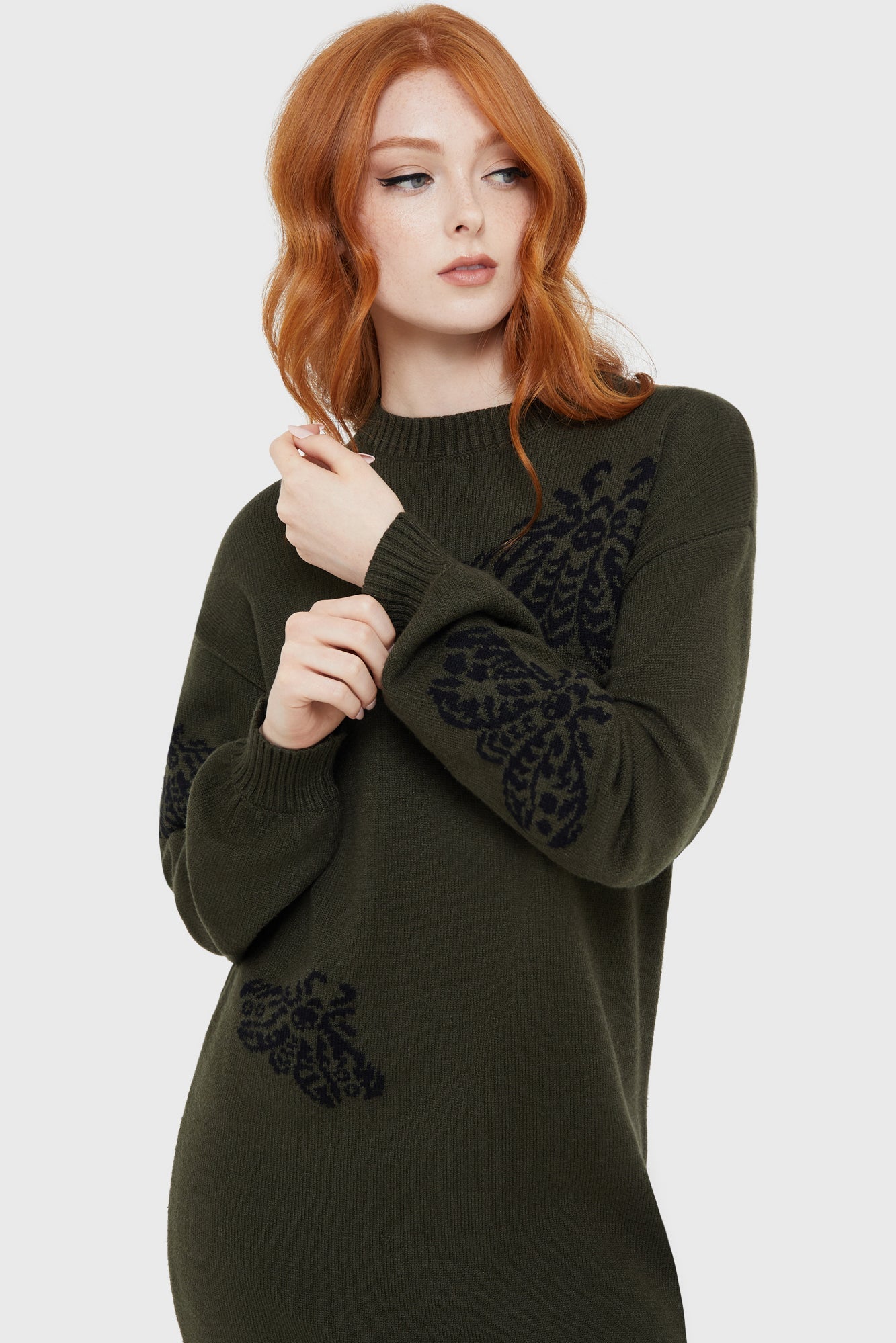 Moth Light Sweater Dress Killstar / Womens