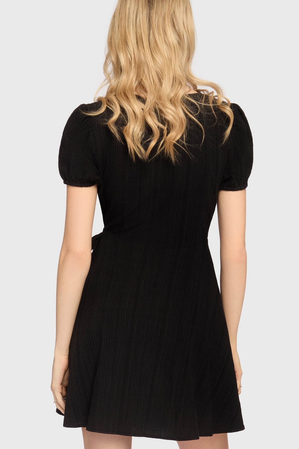 The Hollow Embroidered Mini Dress [Black] Killstar / Womens
