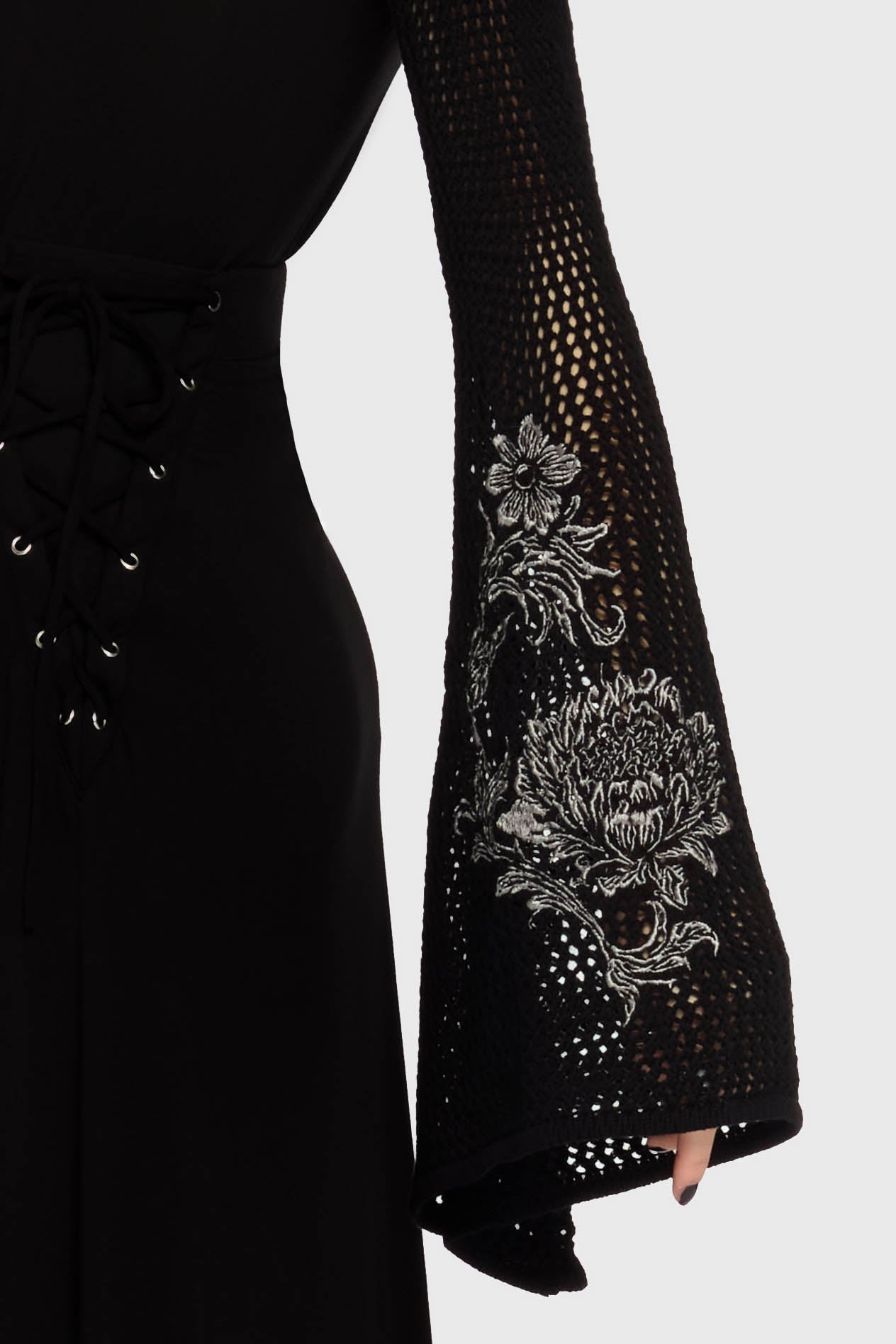Gaia Adorned Knit Bolero Killstar / Womens
