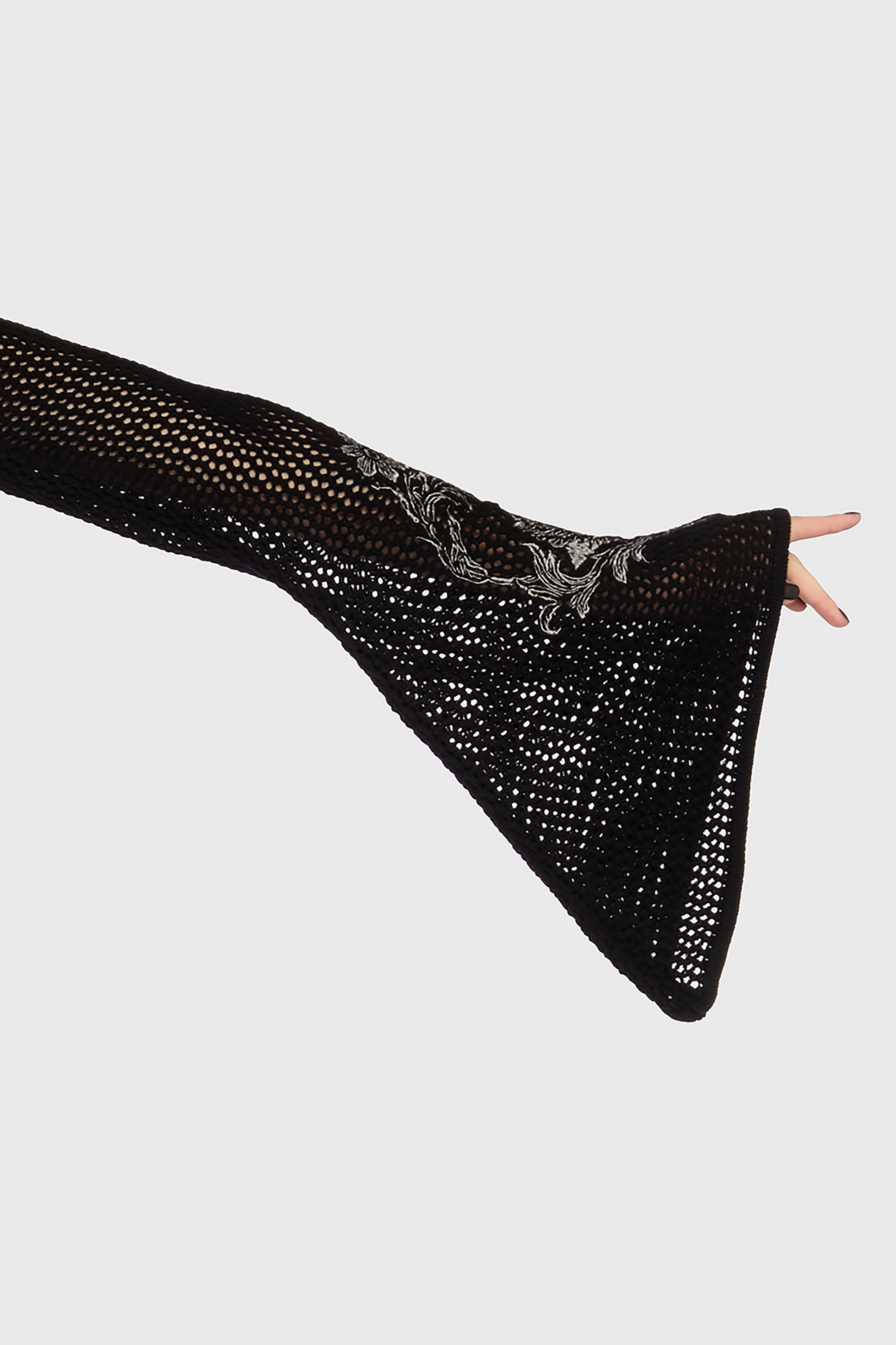 Gaia Adorned Knit Bolero Killstar / Womens