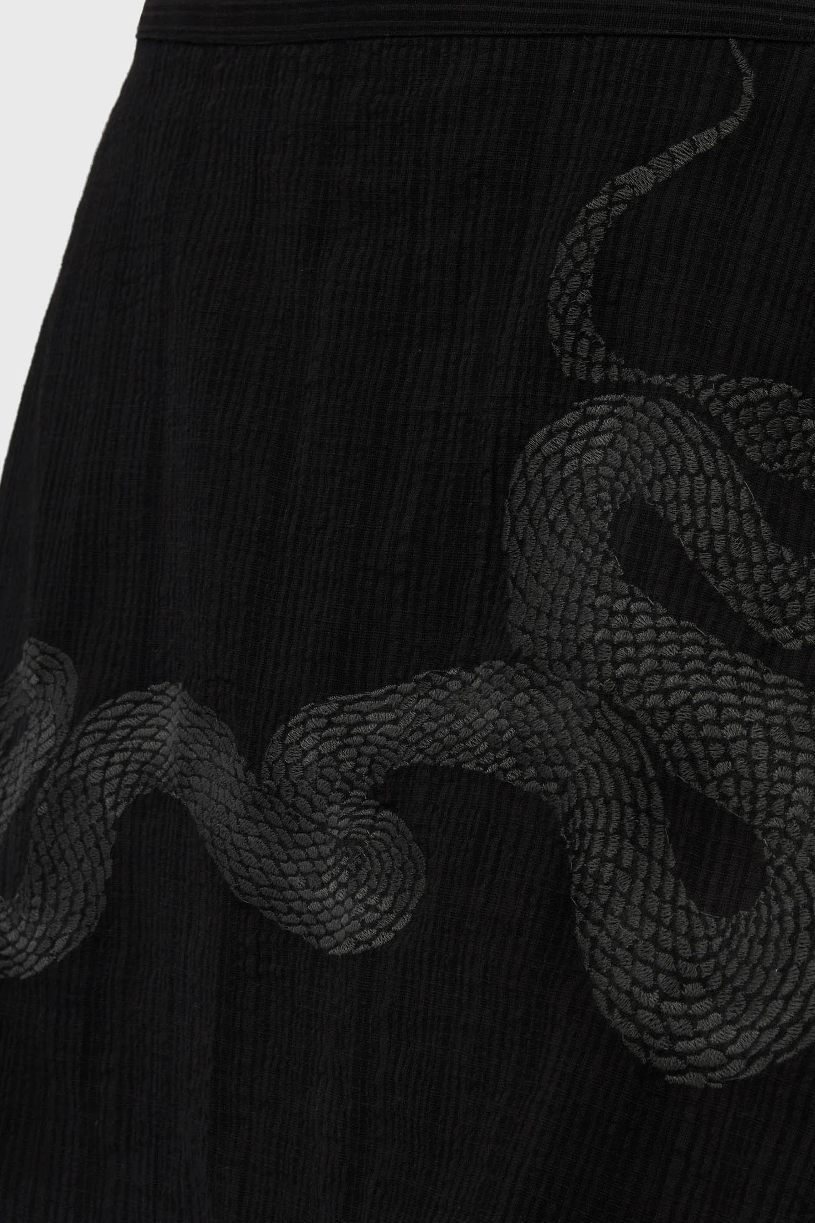 The Hollow Embroidered Mini Skirt Killstar / Womens
