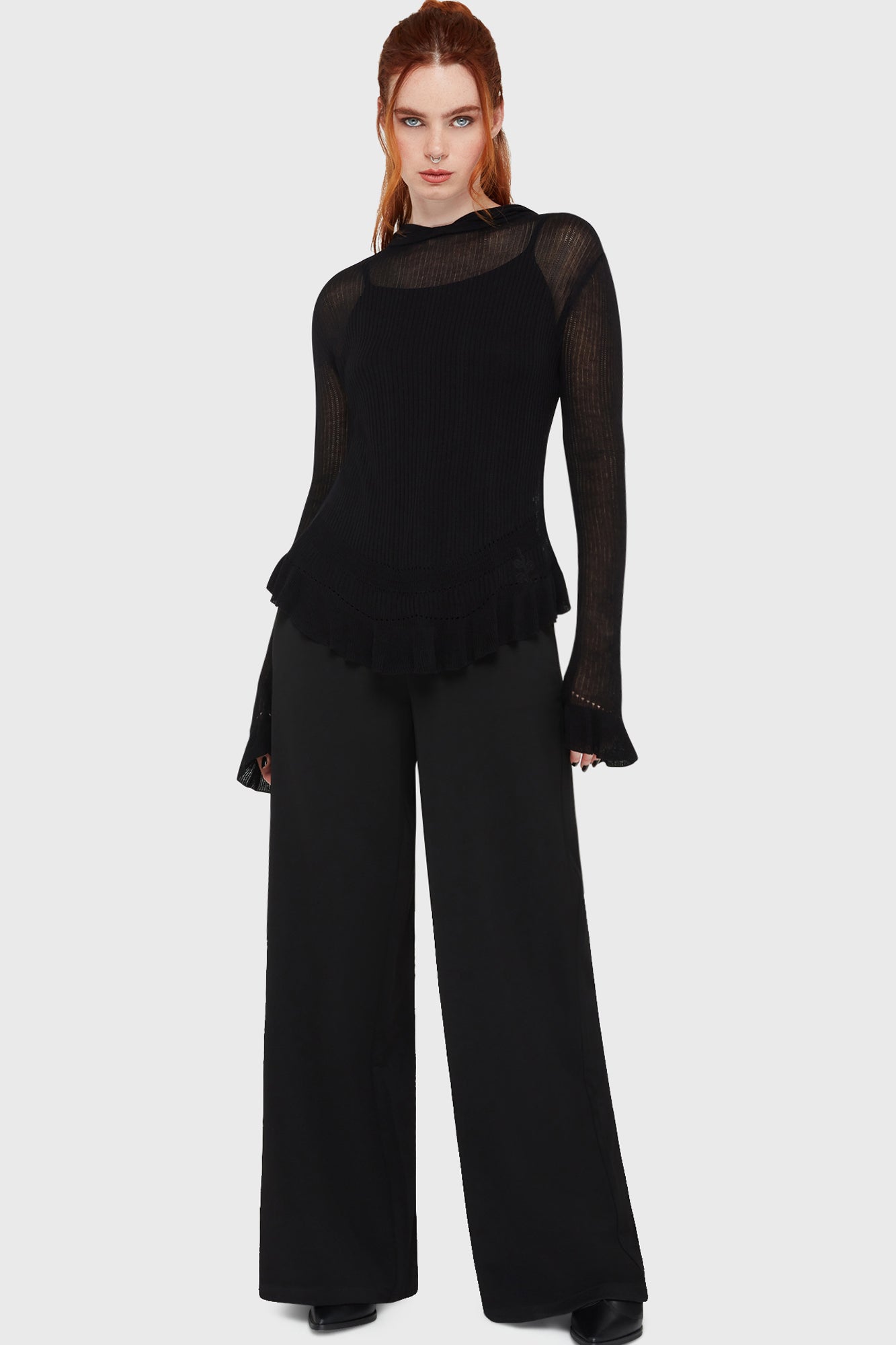 Broken Halo Hooded Sweater Killstar / Womens