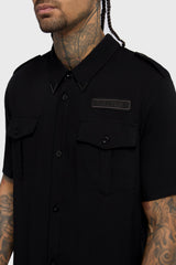 Crypt Threads Button Up Shirt Killstar / Mens