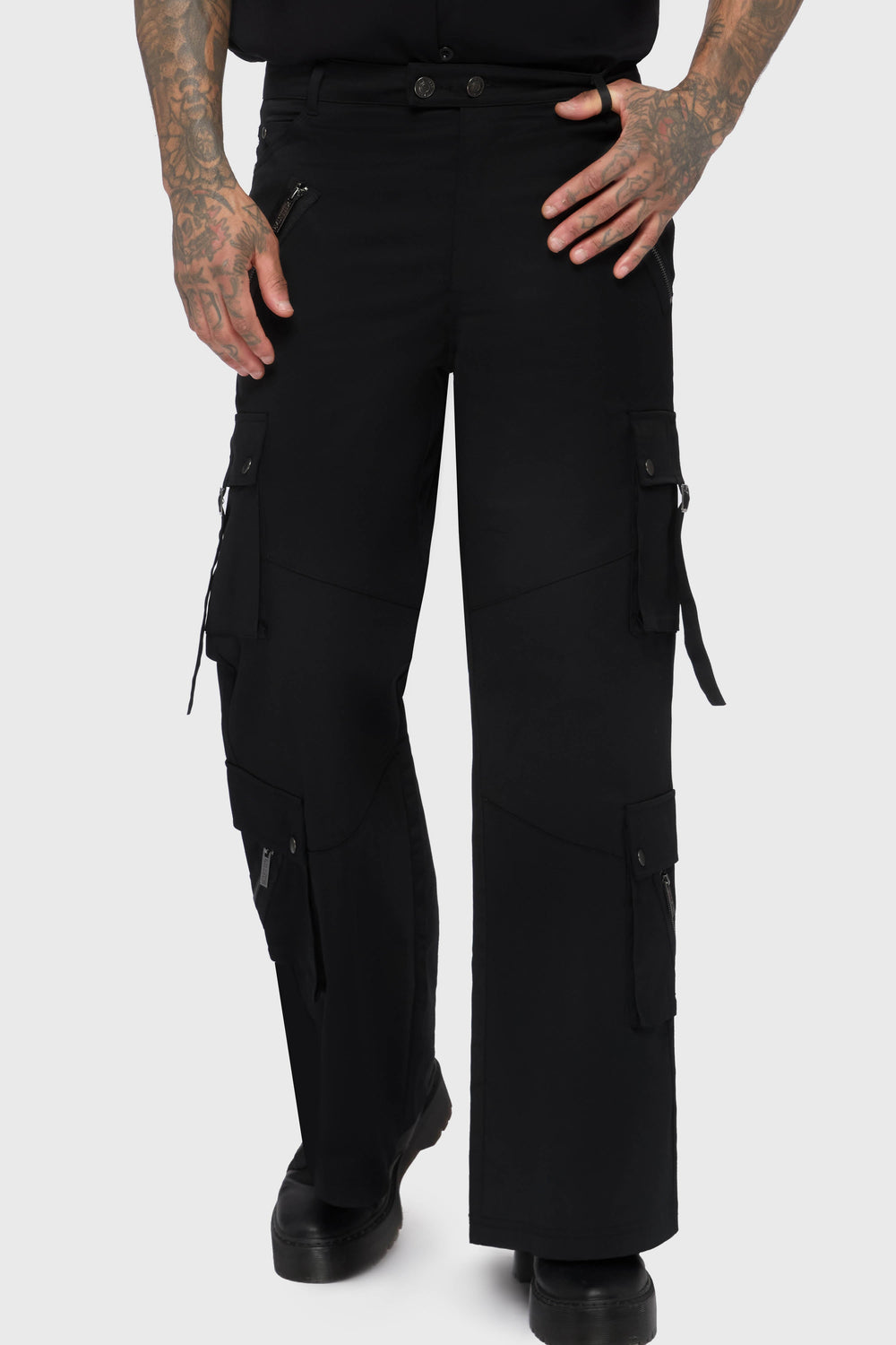 Crypt Threads Cargo Trousers Killstar / Mens