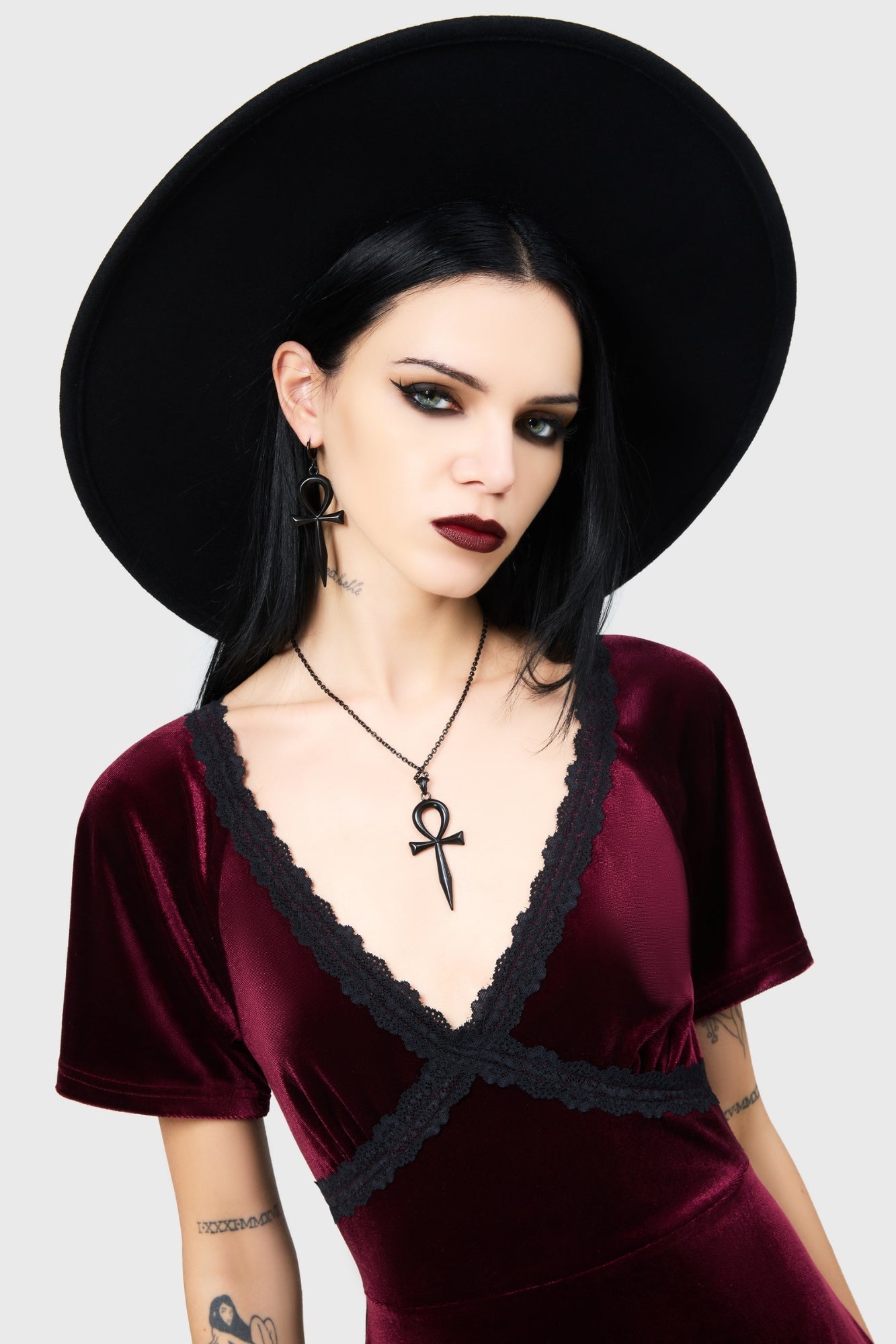Witch Brim Hat [B] Killstar / Womens