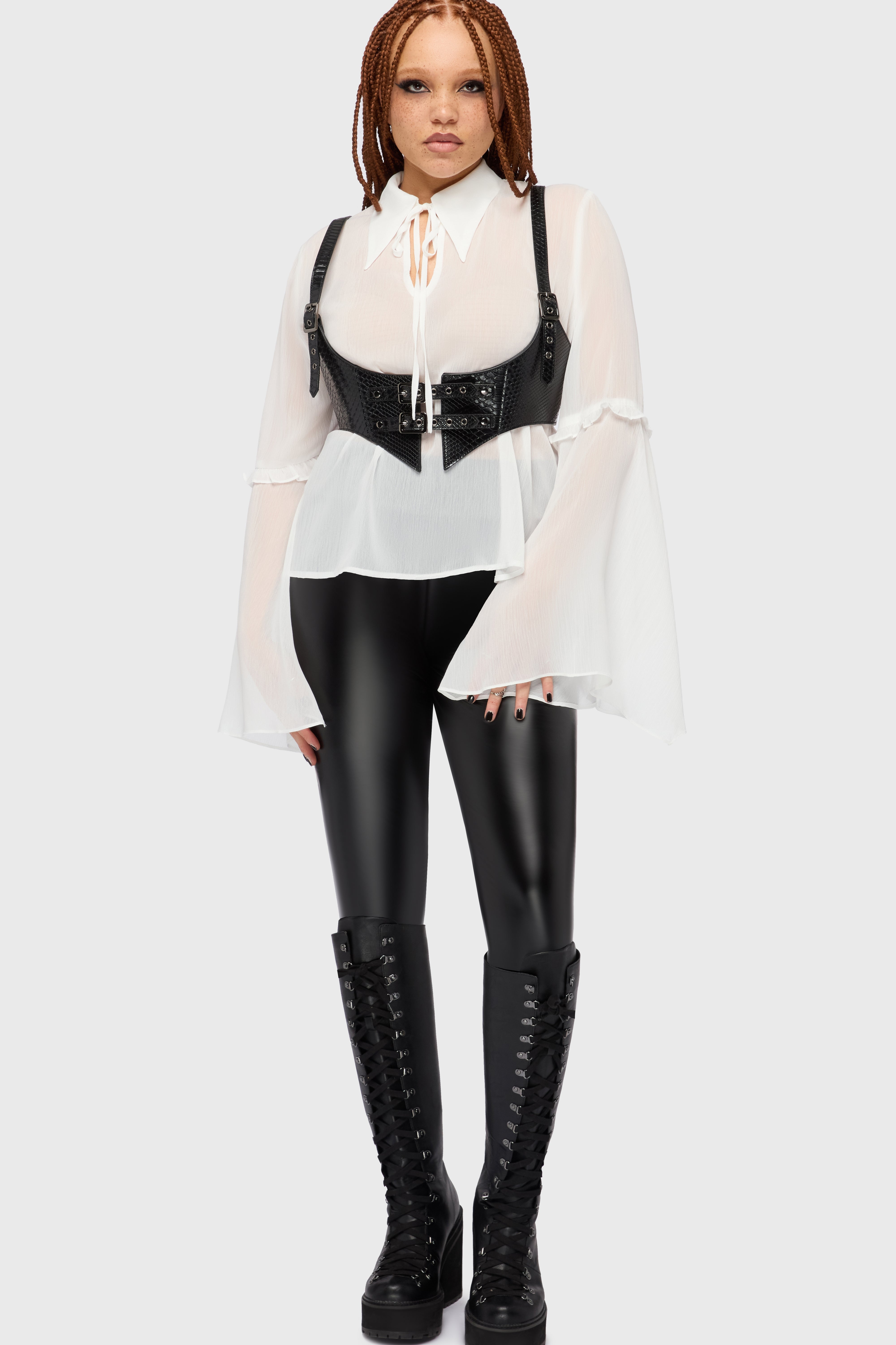 Venomous Rose Underbust Harness Killstar / Womens