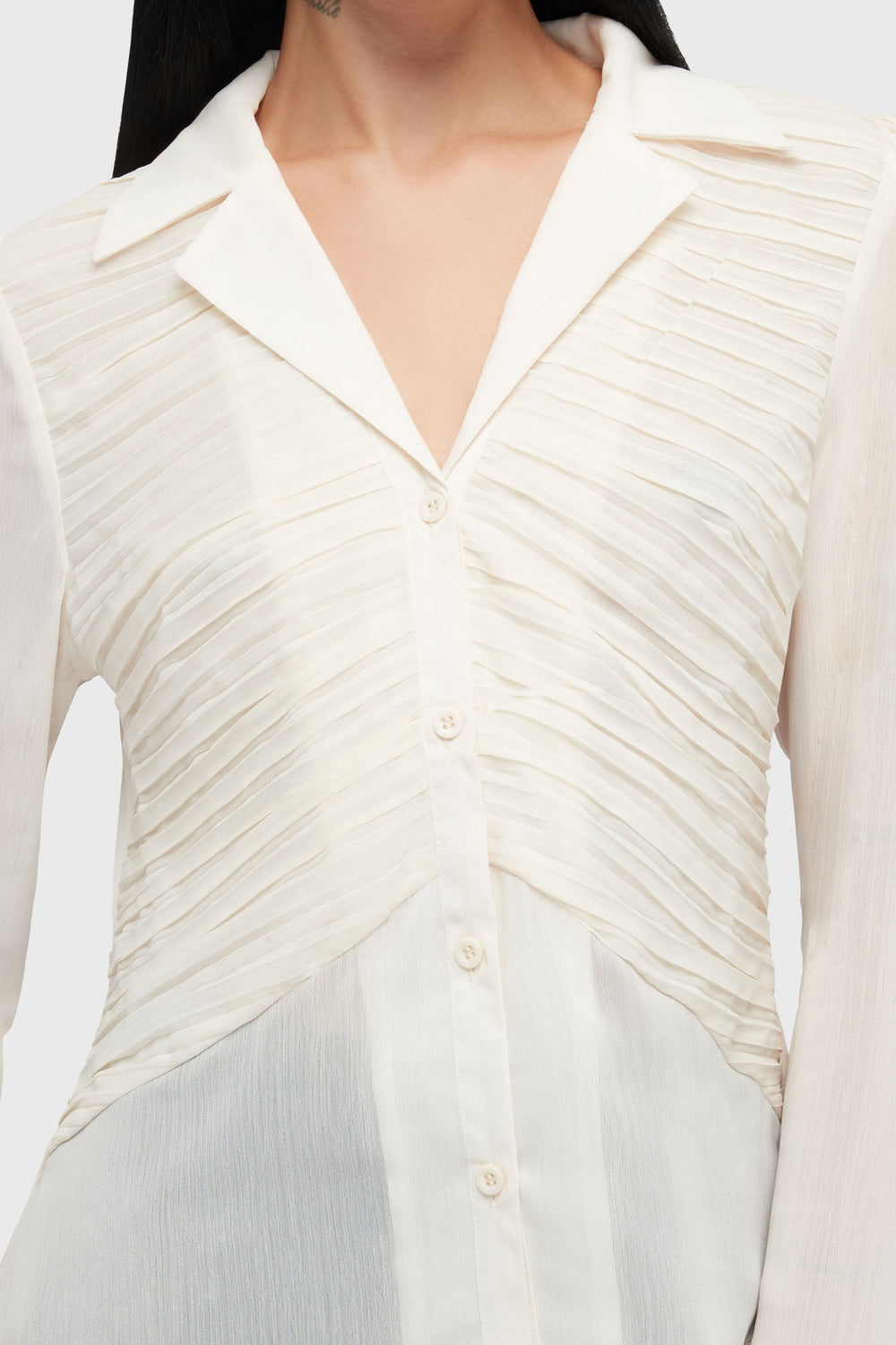 Evermore Eclipse Shirt [Ivory] Killstar / Womens