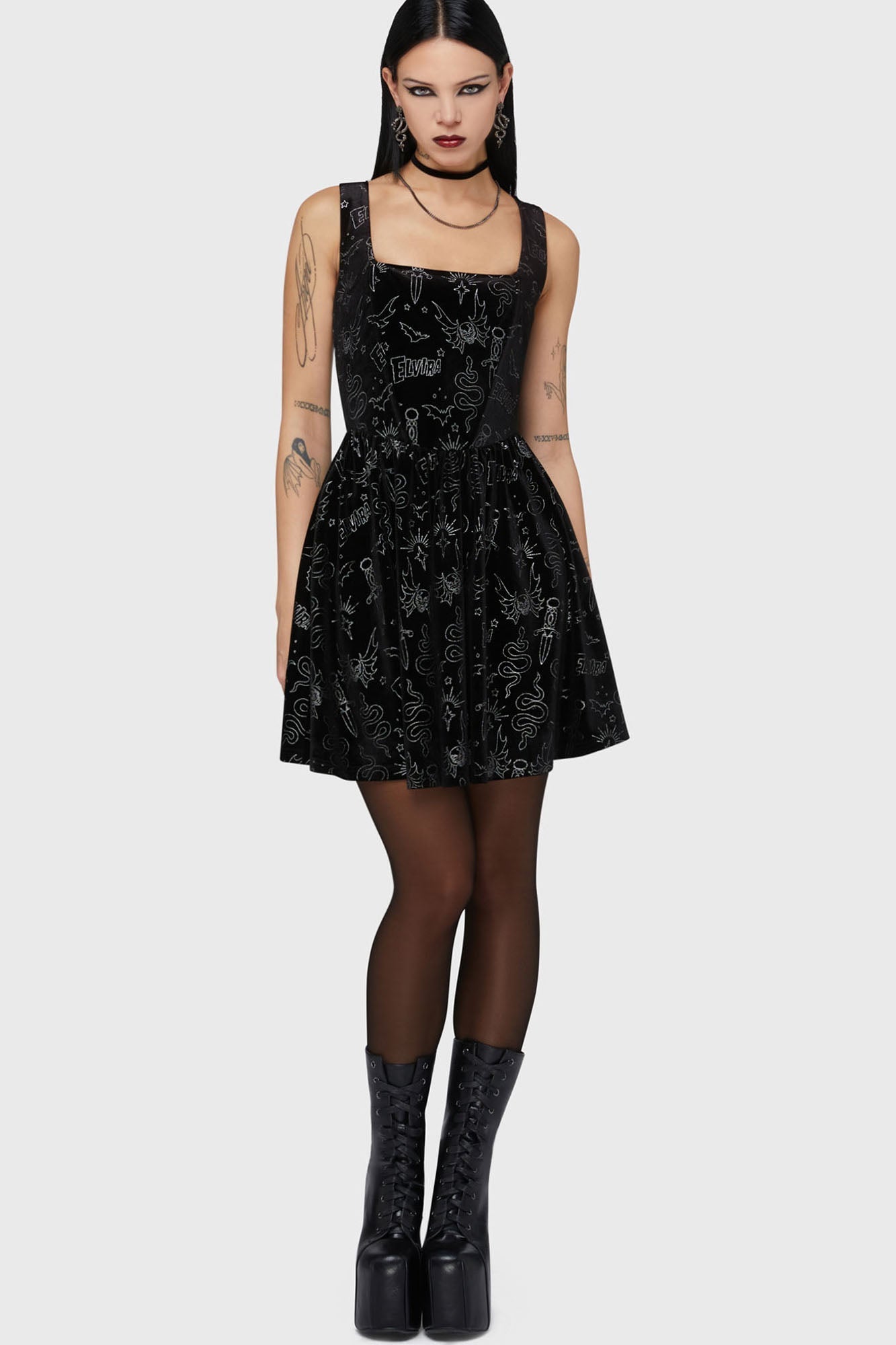 Yours Cruelly Corset Dress Killstar / Womens