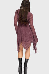 Gaia Adorned Mini Dress Killstar / Womens