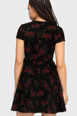 Poisoned Rose Mini Dress Killstar / Womens
