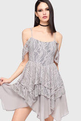 Haunted Union Dress [GREY] Killstar / Womens