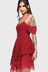Haunted Union Dress [RED] Killstar / Womens