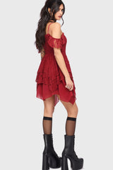 Haunted Union Dress [RED] Killstar / Womens