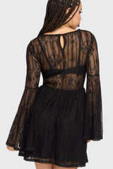 Obscura Sanctum Mini Dress Killstar / Womens