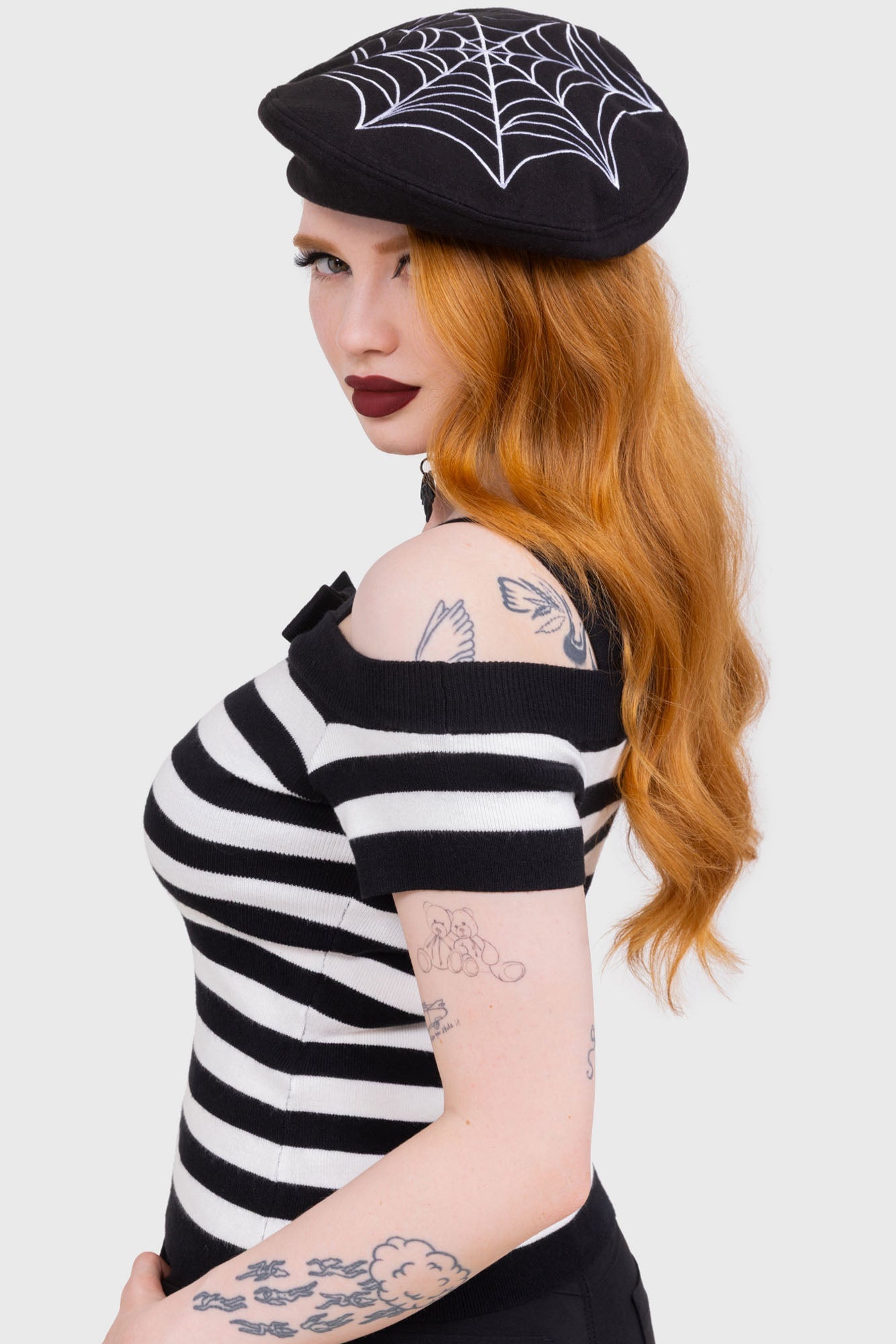 Noir Nancy Bardot Sweater Killstar / Womens