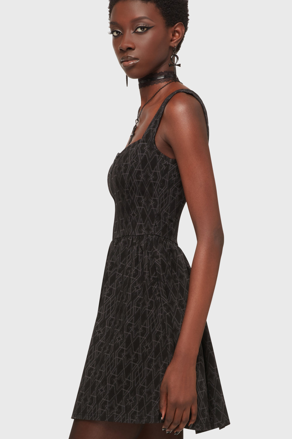 Mortalis Mini Dress Killstar / Womens