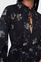 Autumna Mini Dress [Black/Multi] Killstar / Womens