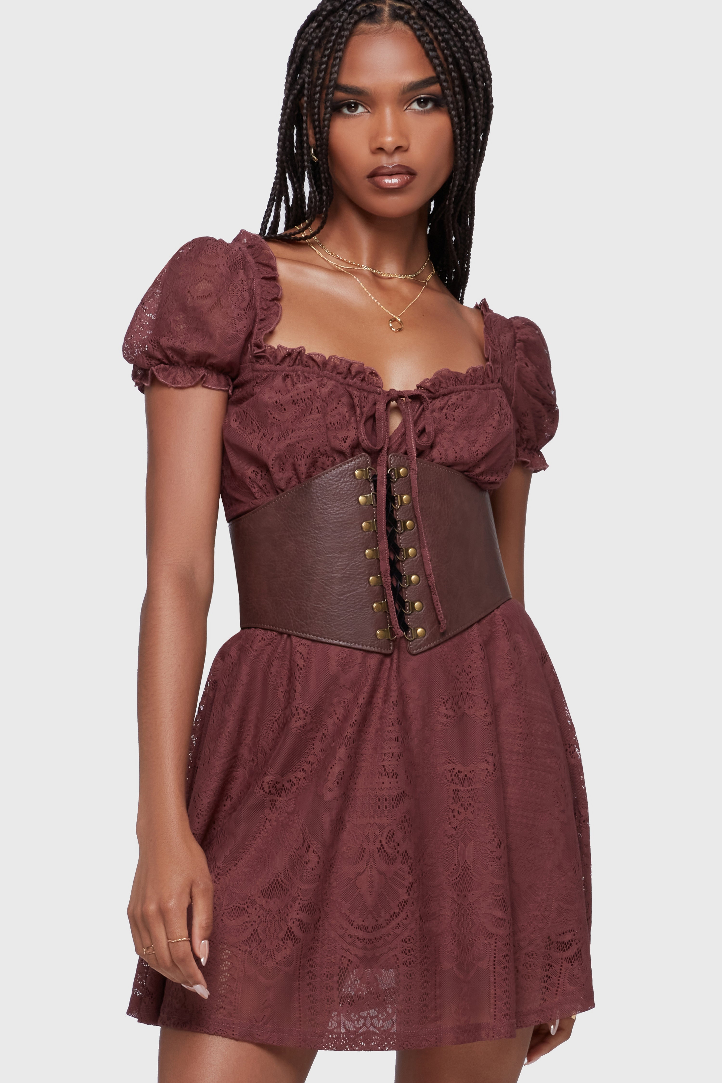 Lilith's Garden Mini Dress Killstar / Womens