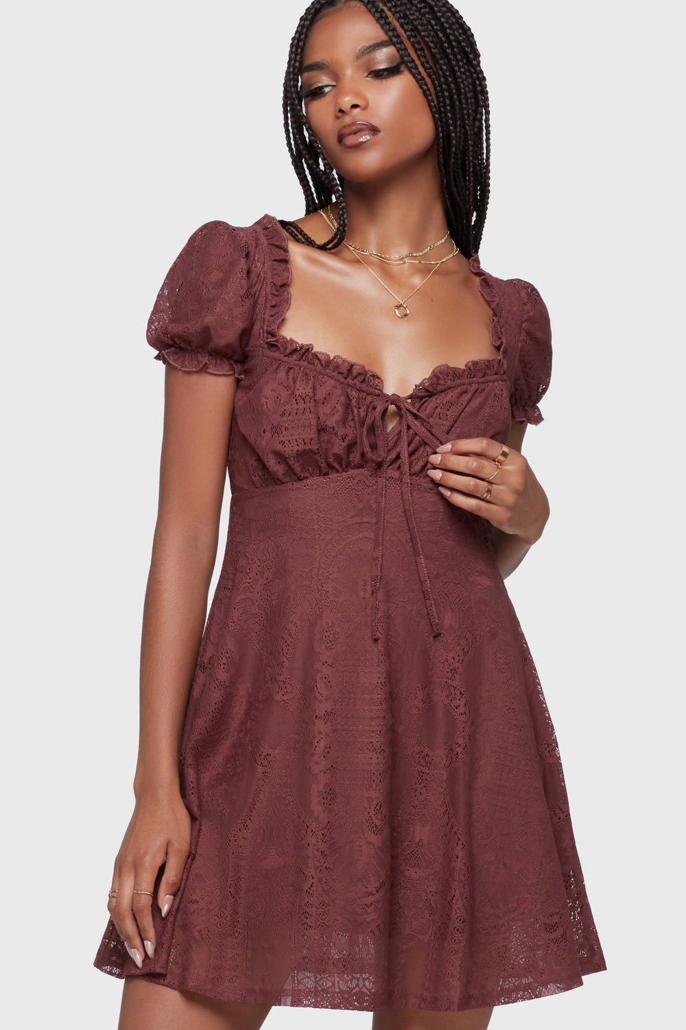 Lilith's Garden Mini Dress Killstar / Womens