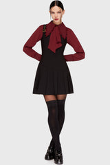 Inked Noir Mini Dress Killstar / Womens